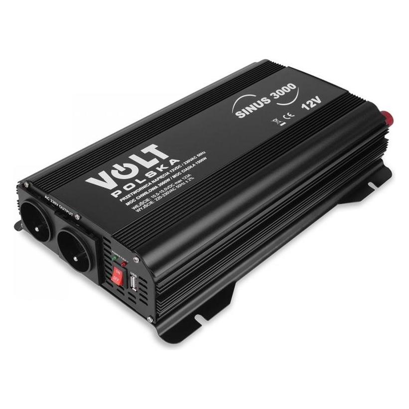 Volt Polska Przetwornica napiecia SINUS PLUS 3000 12/230V+pilot (3SIR300012)