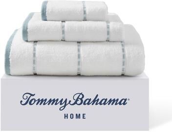Tommy Bahama Ridley Solid Cotton Terry 3 Piece Towel Set - 3 Piece