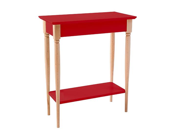 Console 65cm Rouge/Rouge
