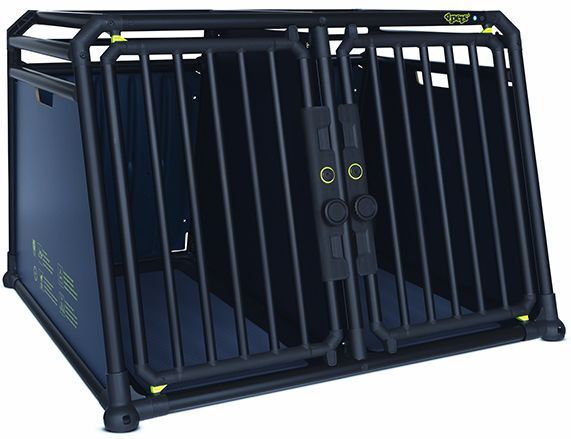 4pets - Dog Cage Pro Noir 22 Large 66 x 96.5 x 93.5 cm