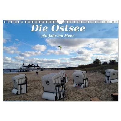 Die Ostsee - Ein Jahr am Meer (Wandkalender 2027 DIN A4 quer), CALVENDO Monatskalender