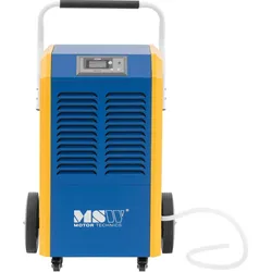 MSW Bautrockner Luftentfeuchter Raumtrockner Raumentfeuchter 150 m2 138 L/24 h, Luftentfeuchter, Blau, Gelb