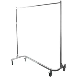 Gerso Schwerlast-Kleiderständer »Goliath« 250 kg Traglast chrom grau, 175x54 cm