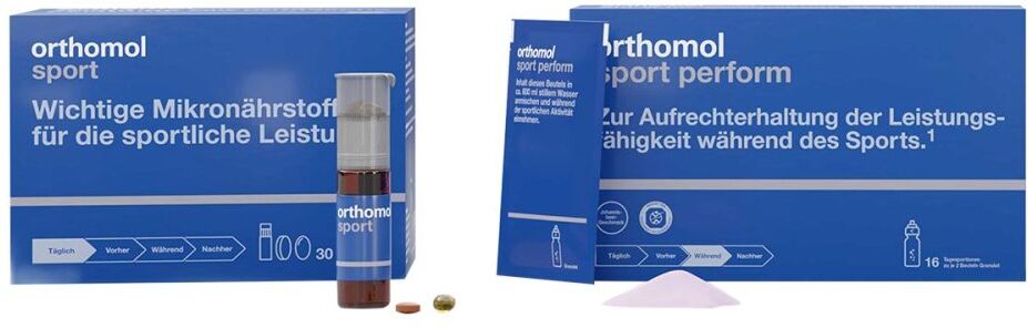 Orthomol Sport + 2x Orthomol Sport perform 1Set