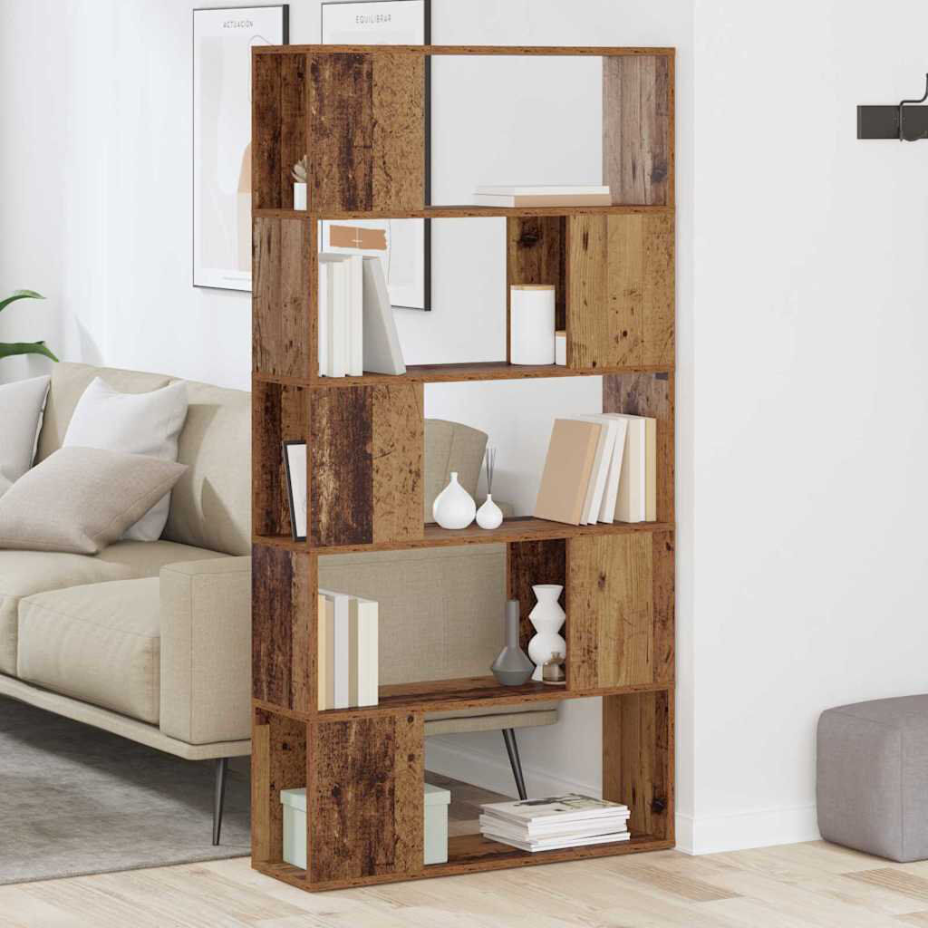 Metro Entertainment Center Engineered Wood Brown 155cm H x 80cm L x 24cm W