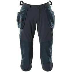 Mascot, Arbeitshose, Dreiviertel-Hose Accelerate schwarzblau, Gr.C47 (47)