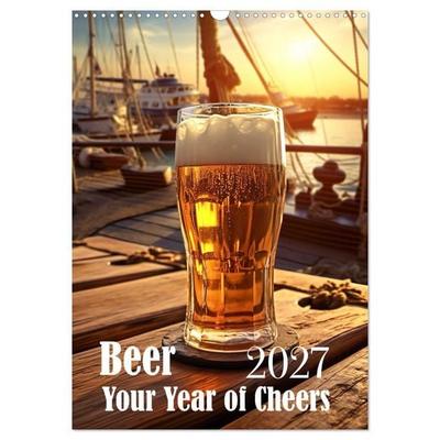 Beer (Wall Calendar 2027 DIN A3 portrait), CALVENDO 12 Month Wall Calendar