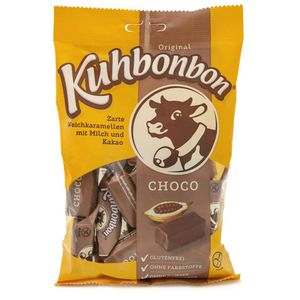 Kuhbonbon Karamellbonbons Choco, Weichkaramell, 17 Stück, 200g