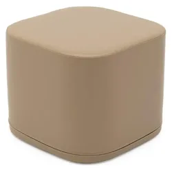 Iglu Cube S Softbaustein Grey Beige – modernes Soft Play Möbel und Spielelement für Kinderzimmer