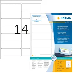 Herma, Etiketten, Etiketten