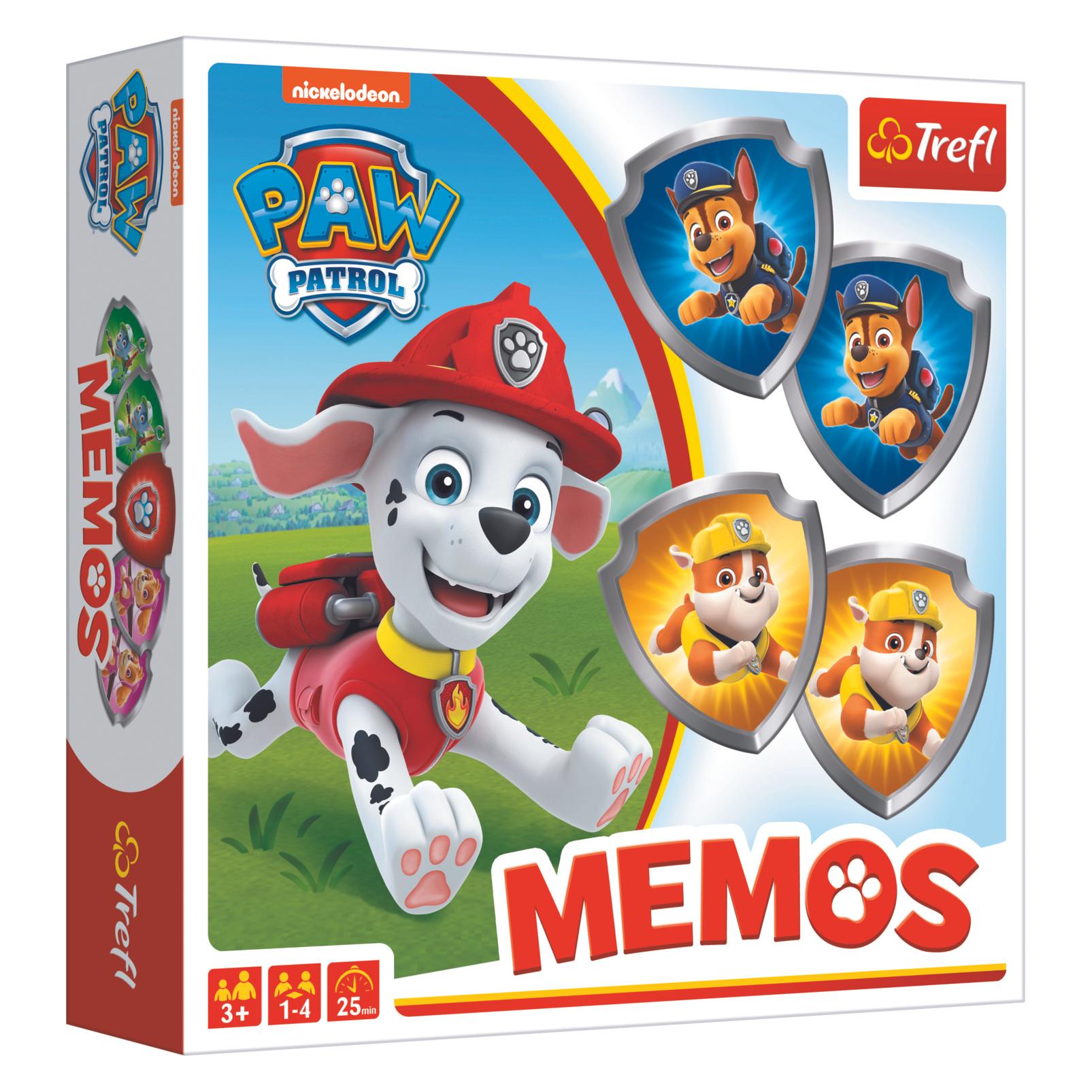 Trefl Gra memos PAW PATROL 01892 (Deutsch, Englisch, 1 - 4 Spieler) (01892)