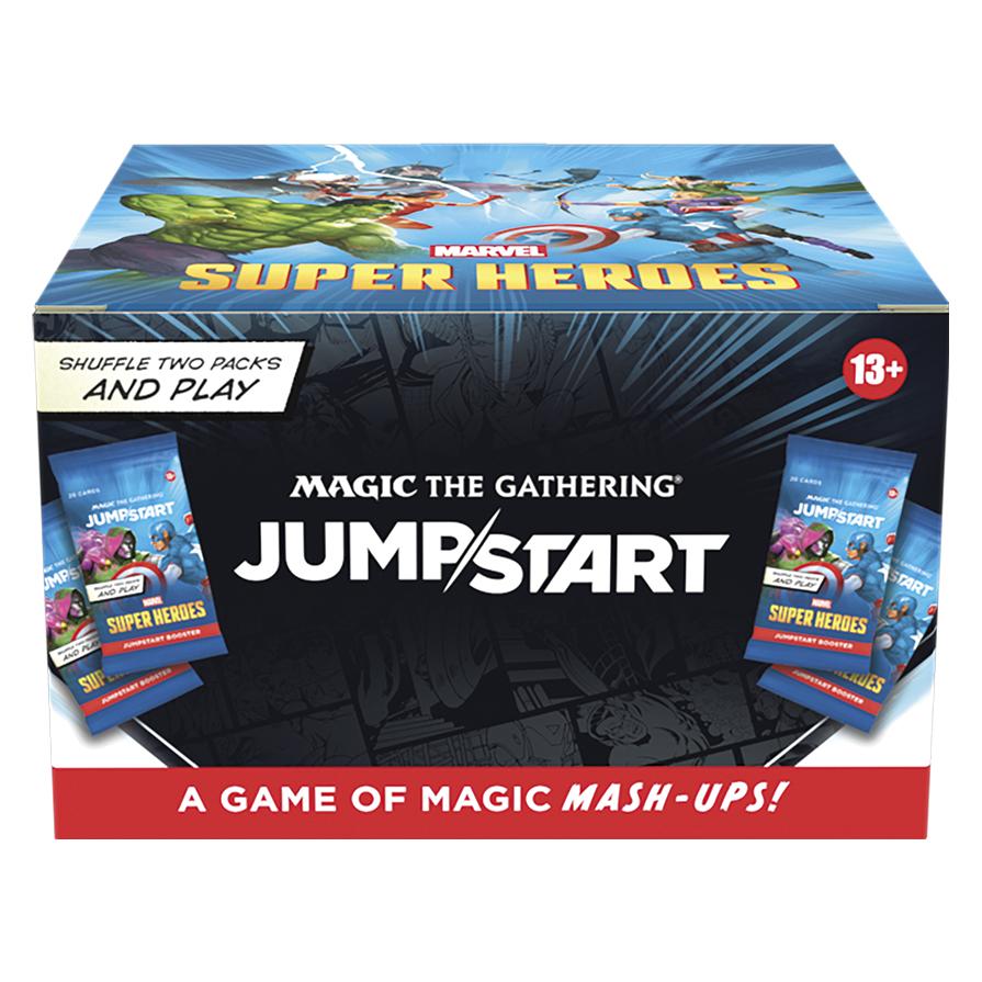 Magic the Gathering Marvel Super Heroes présentoir boosters Jumpstart (24) *ANGLAIS* (Englisch, Booster Display) (166766)