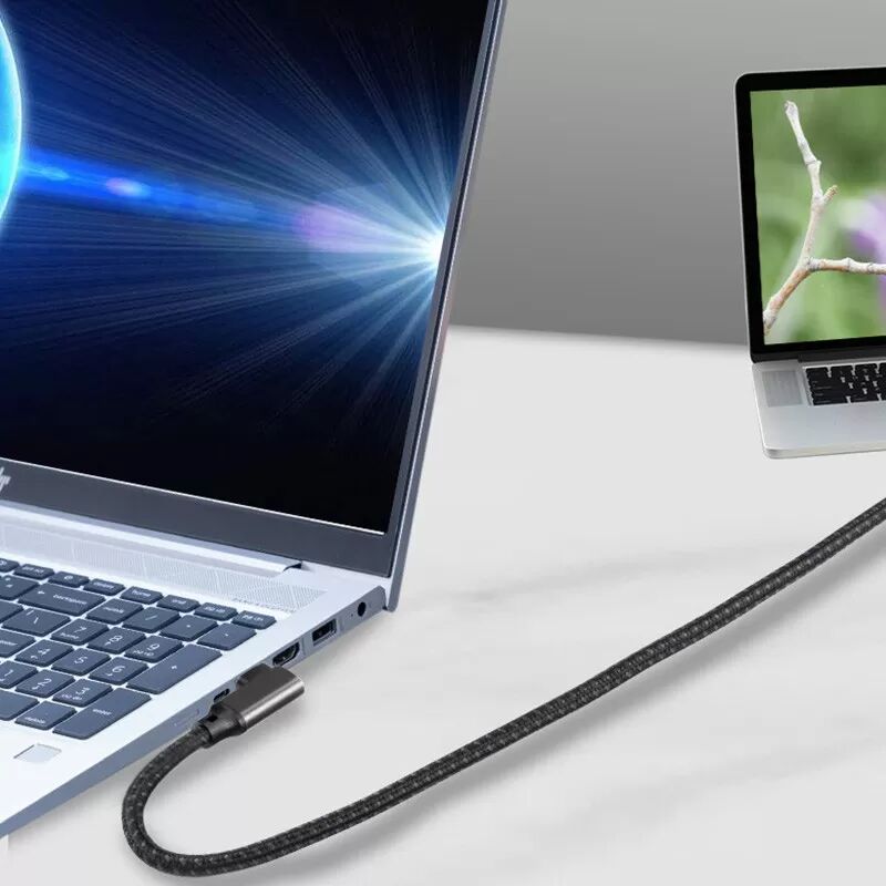 INF VR-Link-Kabel - PQ121, schwarz, geflochten 3 m