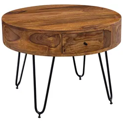 Couchtisch mit Laden ca. 60x44,5 cm Sheesham