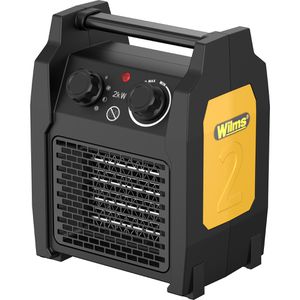 Wilms Heizlüfter CH 2100, mit 3 Stufen bis 2000 Watt, Keramik-Elektroheizer, 200 m³/h