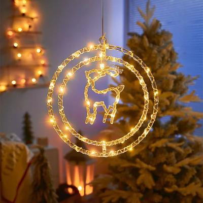 Uplift Treasures LED Christmas Figure Hanging Lights fawn