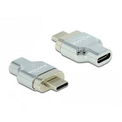 Delock USB 2.0 Adapter [1x USB-C® Stecker - 1x USB-C® Buchse] 66433