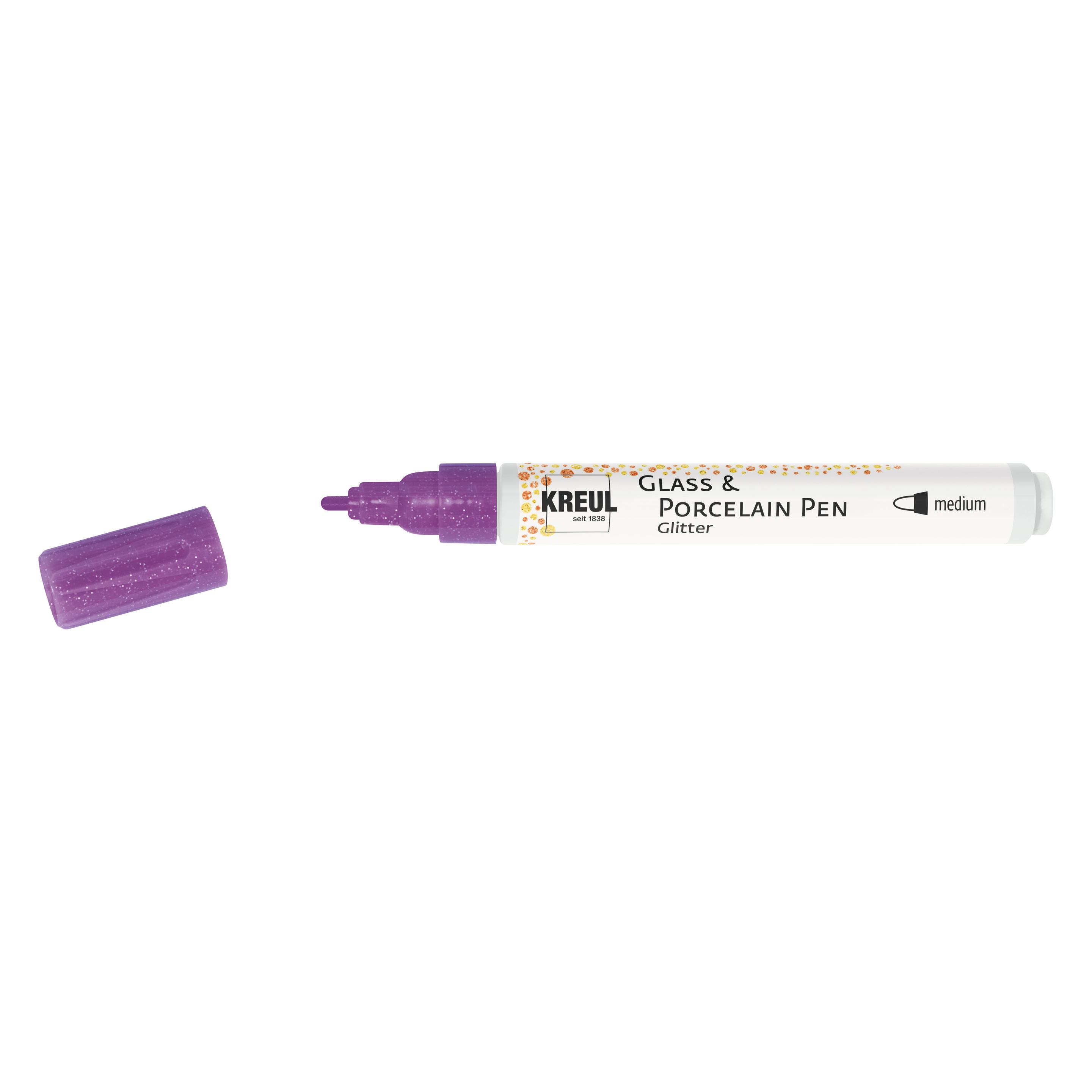 Kreul Glass & Porcelain Pen Glitter medium (23008227)