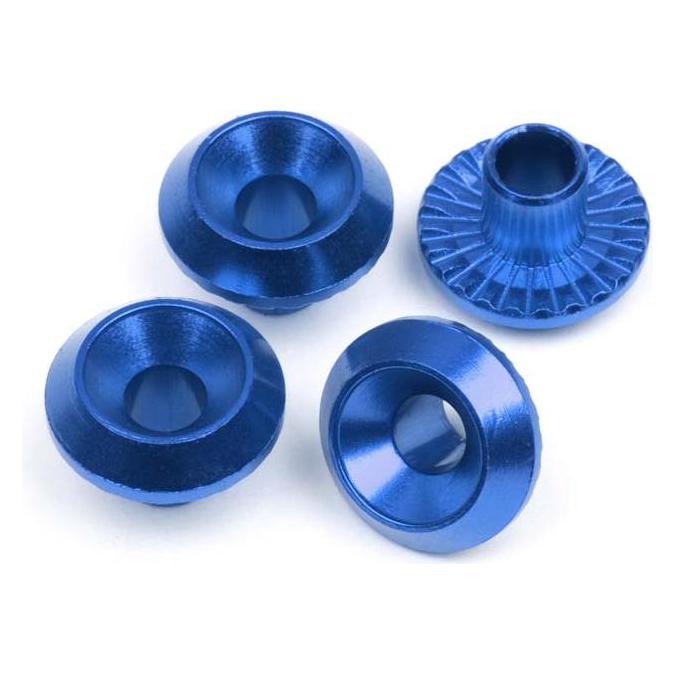 HPI Cup Racer WHEEL WASHER (BLUE/4pcs) (86989)