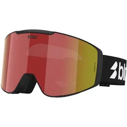 BLIZ G004 Schneebrille 2027 matte black/brown red multi