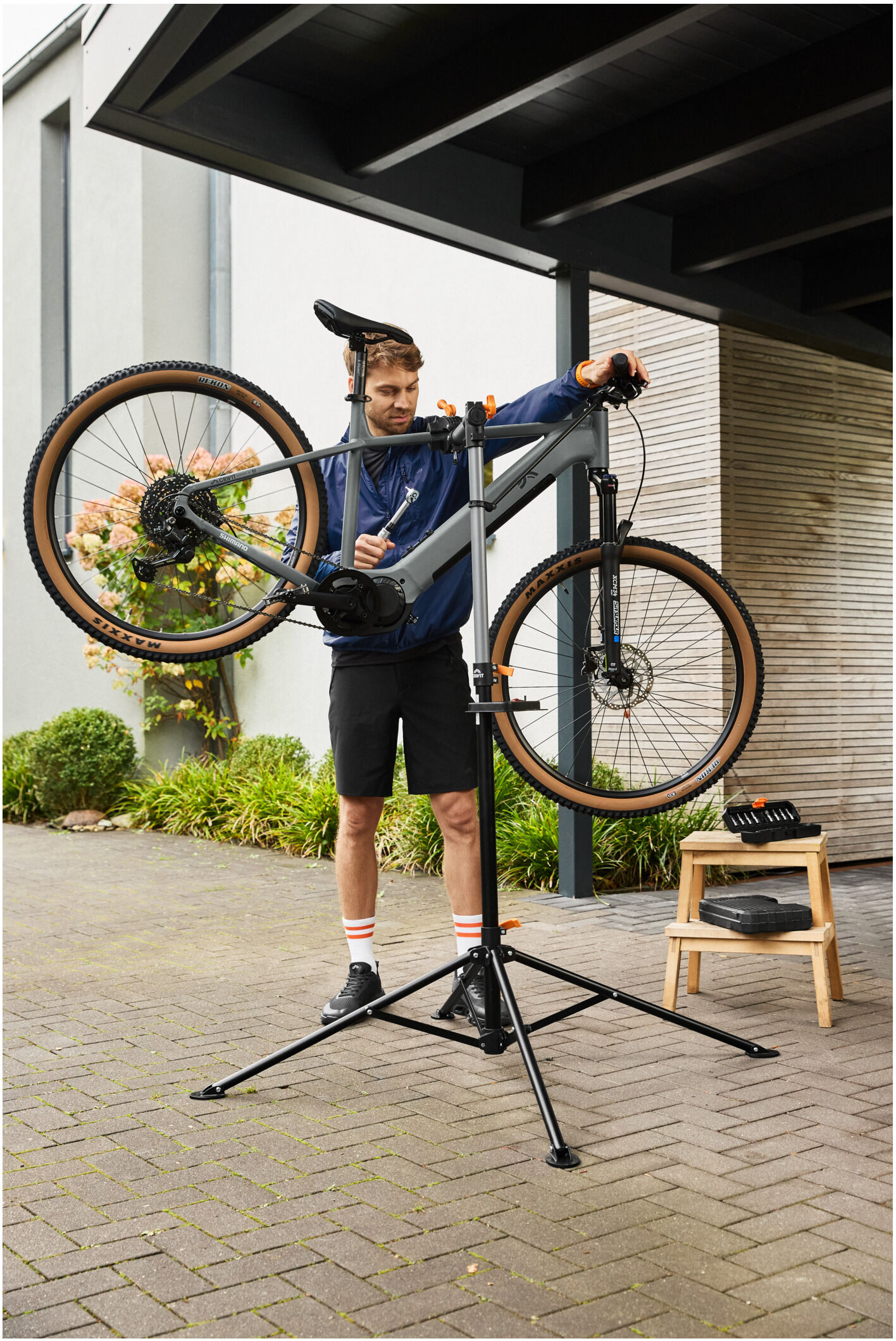 CRIVIT Fahrrad-Montageständer