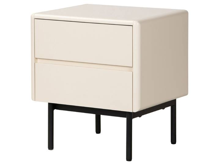 Nachtkommode GOTEN 55 x 50 x 40cm Beige/Kaschmir