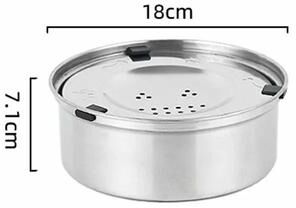 Uplift Essentials Mess Free Stainless Steel Floating Water Station 1l (34 Oz)