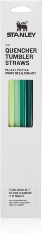 Stanley The Quencher Tumbler Straws paille de rechange 890 ml Green 4 pcs