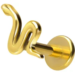 Titan Labret mit Innengewinde SCHLANGE