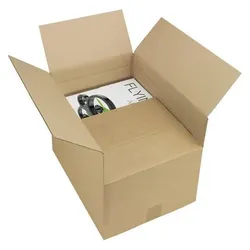 Rajapack, Versandkarton + Versandbox, Raja Versandkarton 1-wellig Pappe 300 (B) x 300 (T) x 400 (H) mm Braun (20 Stk., 30 x 30 x 40 cm)