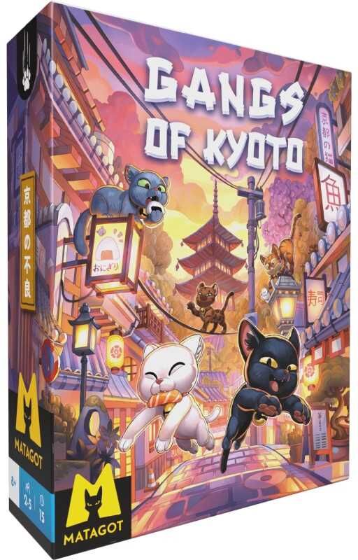 Gangs of Kyoto Family-Friendly Card Game for Families, Ages 8+, by Matagot SARL
