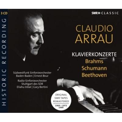 Klavierkonzerte - Claudio Arrau,Ernest Bour,Südwest SO Baden-Baden, CD