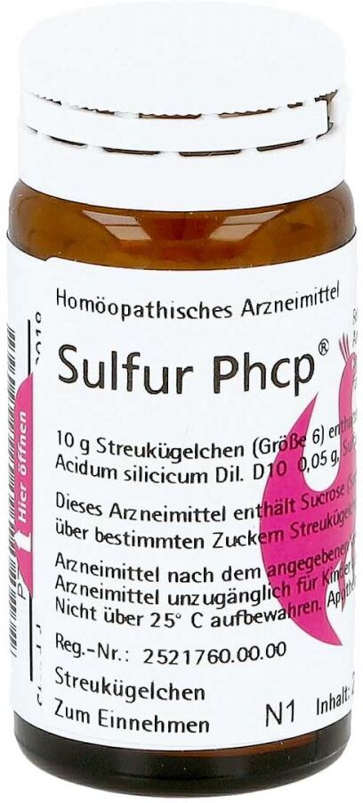 Sulfur Phcp Globuli
