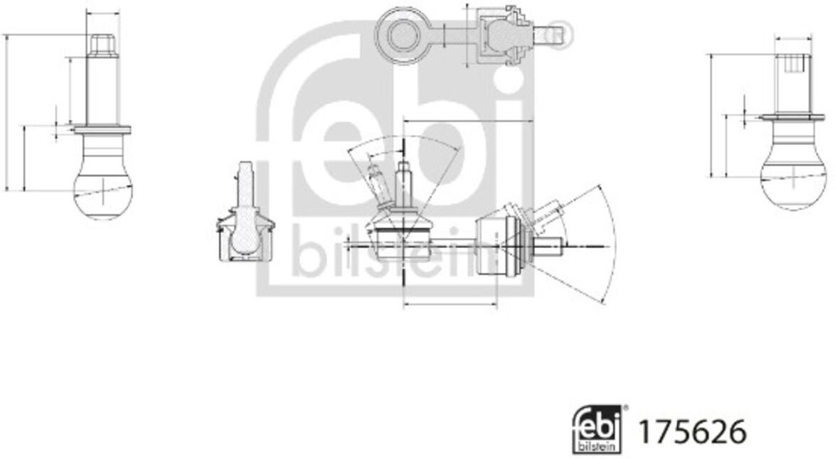 Stange/Strebe, Stabilisator FEBI BILSTEIN 175626