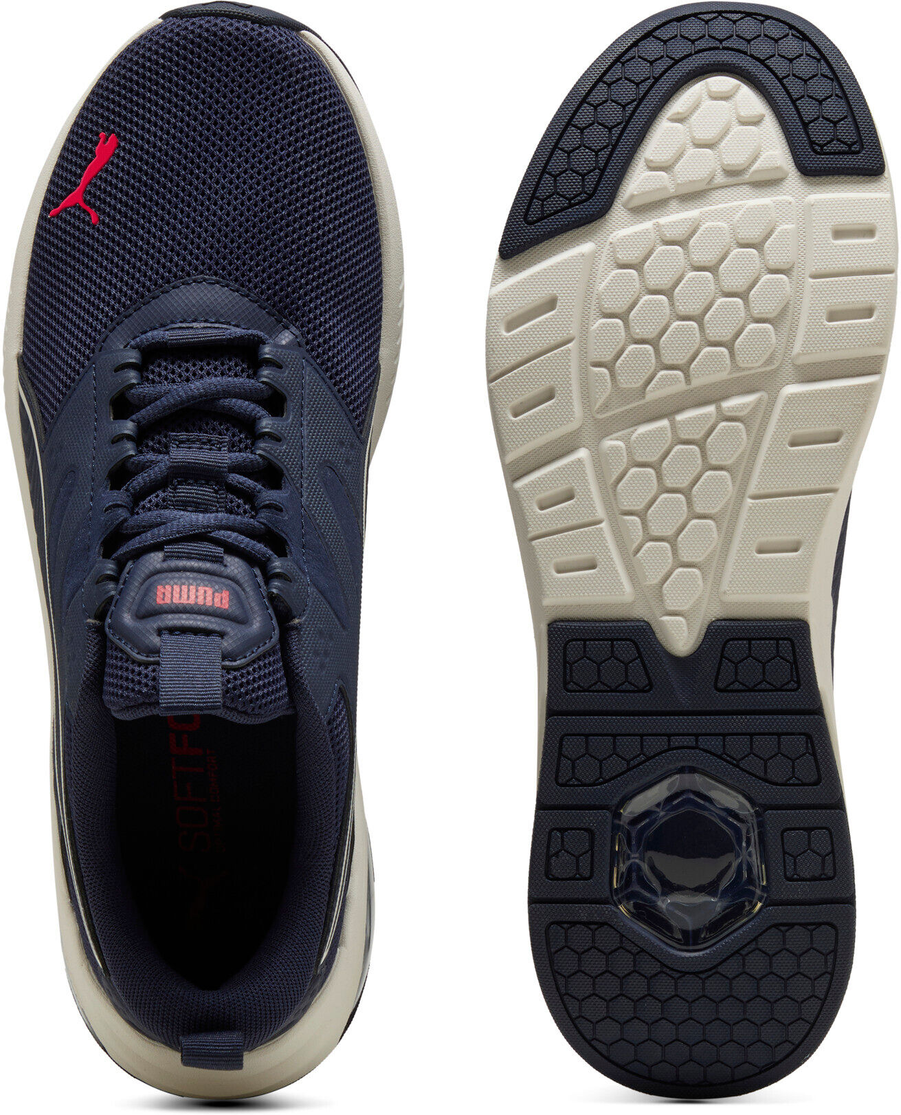 Laufschuh PUMA "VERSE FS", Gr. 41, puma navy, warm weiß, for all time rot, Schuhe Laufschuh puma navy, warm weiß, for all time rot 41