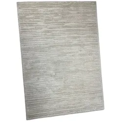 Uni-Teppich Glace Plain Beige 160 x 230 cm