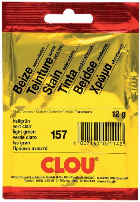 CLOU Teinture en boîte (à l'eau) n° 157 vert clair (01510.00157.000010)