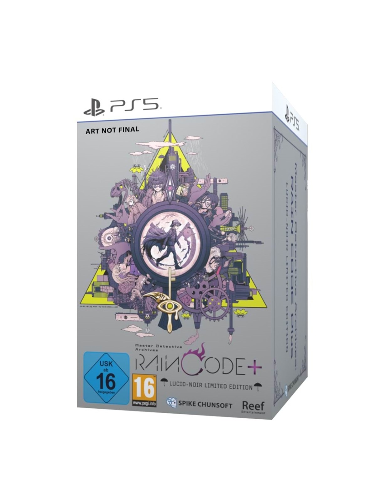 Master Detective Archives: RAIN CODE Plus (Lucid-Noir Limited Edition) - Sony PlayStation 5 - Action/Abenteuer - PEGI 16