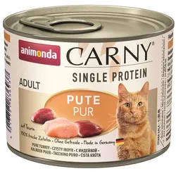 Animonda Carny Adult Single Protein Pute pur | 6 x 200g Katzenfutter