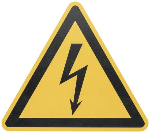 Warnschild Hochspannung, Lebensgefahr 300mm 1St.