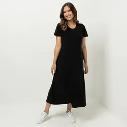 KIM & CO. Kleid, Midi-Länge Brazil Knit Jersey Eingrifftaschen figurumspielend