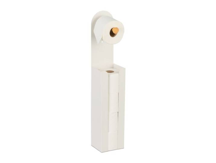 Relaxdays Toilettenpapierhalter freistehend 2 in 1