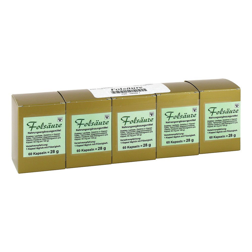 FBK-Pharma GmbH Folsäure Kapseln 01583021