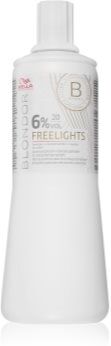 Wella Blondor Freelights emulsão ativadora (6% 20 Vol) 1000 ml. Blondor Freelights