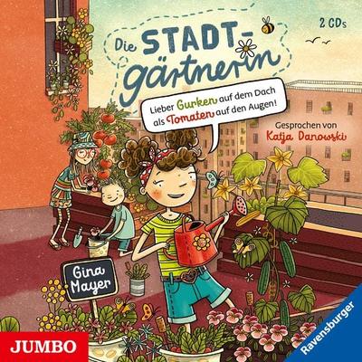 Die Stadtgärtnerin. Lieber Gurken auf dem Dach als Tomaten auf den Augen! - Gina Mayer, CD, 9783833747243