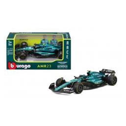 Bburago Formula 1 Aston Martin F1 Team AMR23 - F. ALONSO 14 Season 2023 - 1:43 Scale 12cm - 38090 (38090AL)