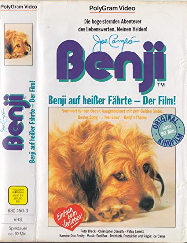 Benji - Der Film [VHS] - Preis vom 08.10.2026 07:26:42 h
