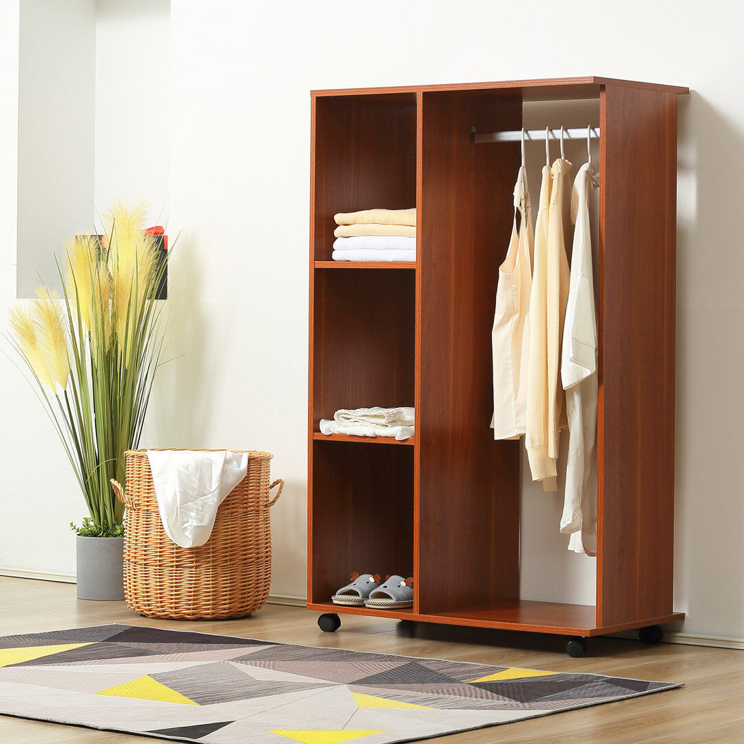 Ebern Designs 80cm Closet System White