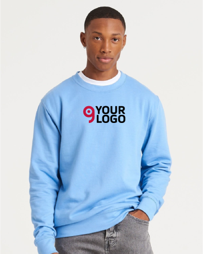 Felpa girocollo unisex felpata personalizzabile Personalizzate o neutre AWDis