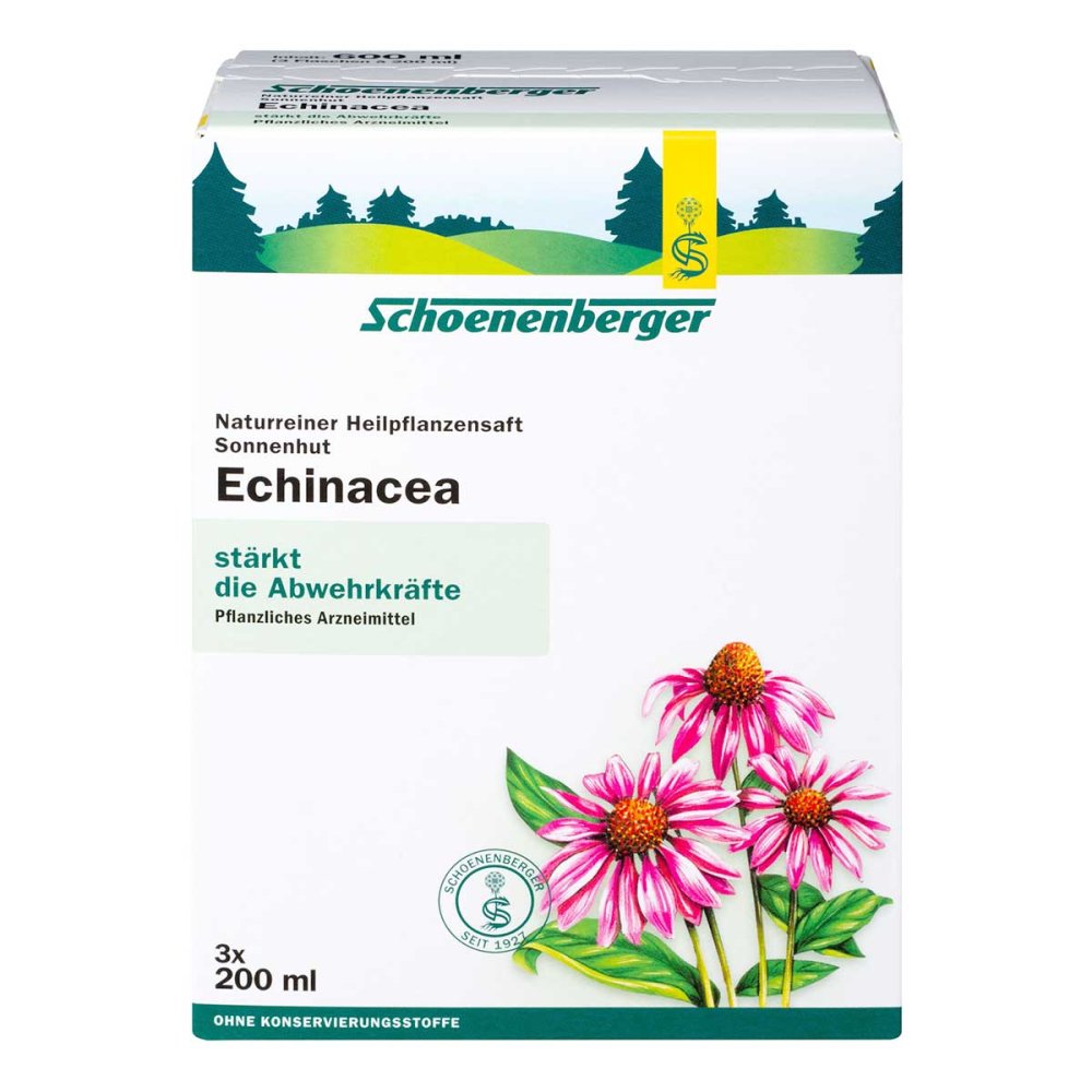 SALUS Pharma GmbH Schoenenberger Naturreiner Heilpflanzensaft Echinacea 00699773